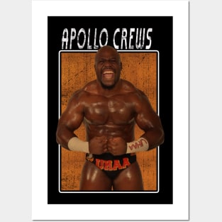 Vintage Wwe Apollo Crews Posters and Art